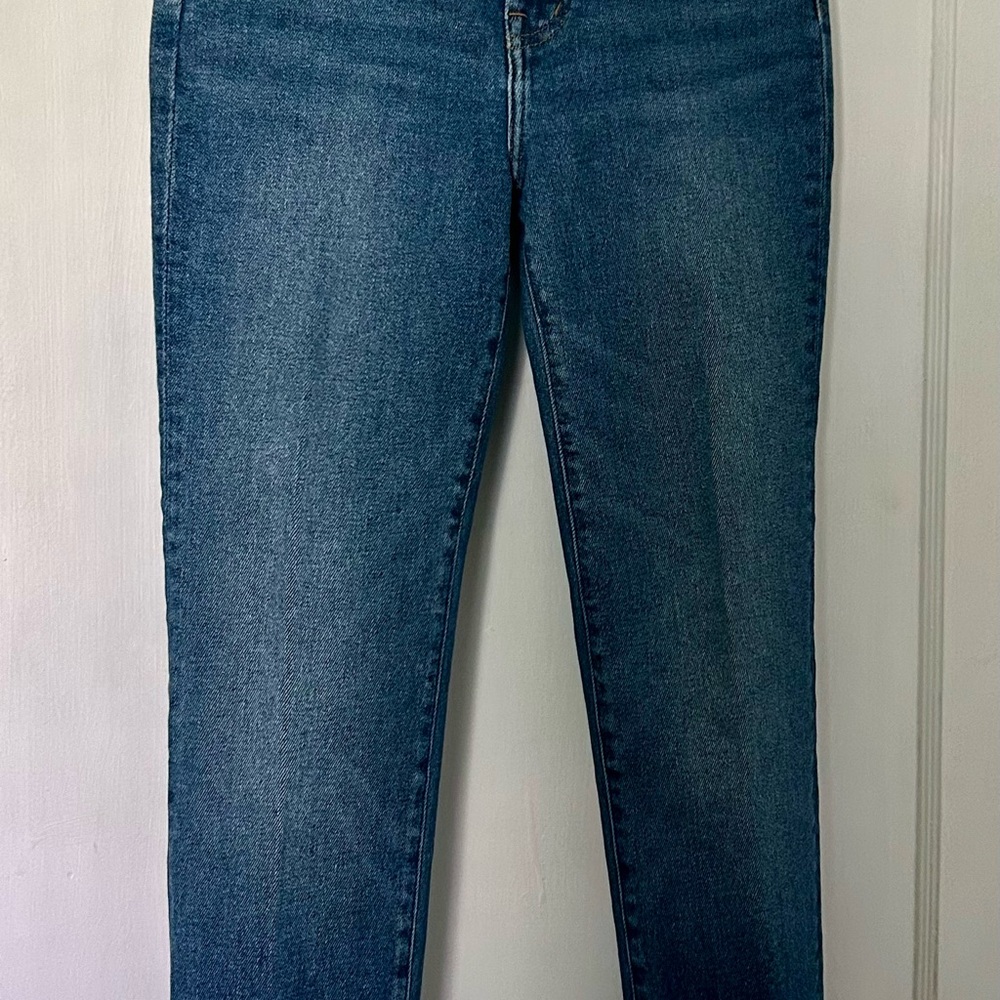 Madewell Women's Straight Leg Blue Jeans